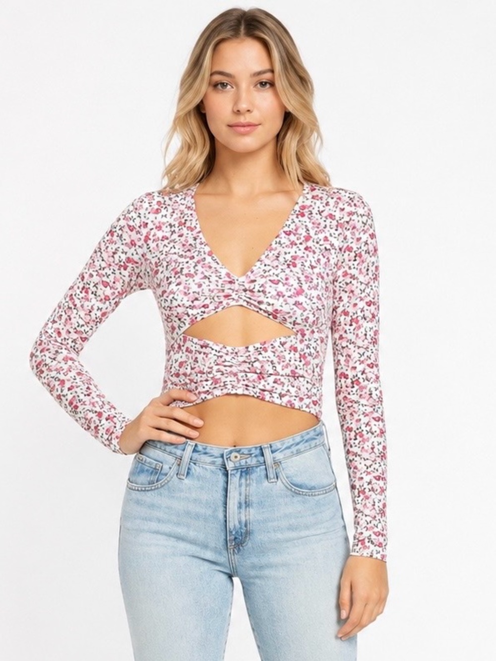 AFRM Gimli Cutout Bodysuit Medium